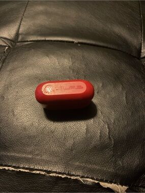 Red JLab True Wireless Earbud Charging Case